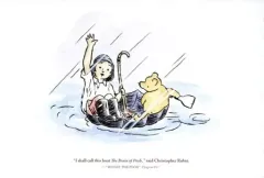 【中古】ポストカード(キャラクター) 船出 ポストカード 「クマのプーさん展」