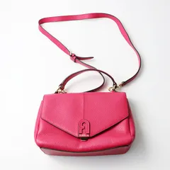 【極美品】FURLA DAFNE ハンドバッグ 2way フラップバッグ FURLA フルラ DAFNE バッグ ショルダーバッグ ハンドバッグ 2WAY