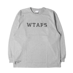WTAPS college ls ロングスリーブカットソー S ブラック WTAPS COLLEGE LS COTTON カレッジロンT ネイビー