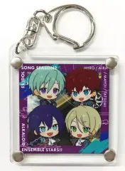 【中古】雑貨 ALKALOID CDジャケットアクリルキーホルダー 「あんさんぶるスターズ!!×animatecafe」