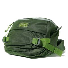 ミステリーランチ ヒップモンキー MYSTERY RANCH MATERIAL UPCYCLE HIP MONKEY 8L ヒップモンキー 8L パック アップサイクル メンズ レディース ヒップバッグ 112764-303-00 EVERGREEN