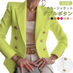 春ジャケット 30代 テーラードジャケット ショート丈 ジャケット アウター 40代 春服 通勤 レディース オフィス カラージャケット  vii4w155783