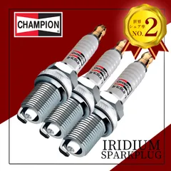 ミニキャブバイフューエル - ミツビシ イリジウムプラグ CHAMPION スパークプラグ プラグ 9803 3本