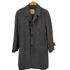 ハリスツイード Harris Tweed 70S ヘリンボーンウールチェスターコート メンズ 表記無 のサムネイル