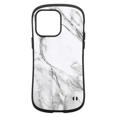 iFace First Class Marble iPhone 14 Pro Max ケース (ホワイト)【アイフェイス アイフォン14promax 用 iphone14プロマックス 用 カバー 韓国 耐衝撃 ストラップホール 大理石柄】