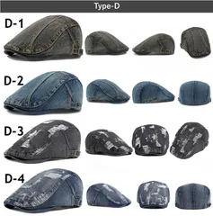 ハンチング帽子 メンズ キャスケット ベレー帽 ハンチング キャップ 50代 60代 帽子 ハット 防寒 秋冬 春 TYPED