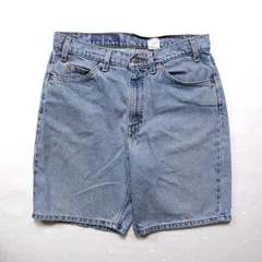 90's メキシコ製 リーバイス Levi's 550 リラックスフィット デニムショーツ (32) ショートパンツ 1996年製 オールド 90年代 オレンジタブ　アメリカ古着 USED  ビンテージ ヴィンテージ