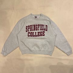 90s　usa　fruit of the loom　スウェット　カレッジ　短丈　【T-360】