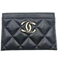 2024年最新】chanel シャネル カードケース マトラッセ キャビアスキン ...