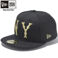 ニューエラ 5950キャップ ニューヨークハイランダーズ ブラック メタリックゴールド New Era 59FIFTY Cap New York Highlanders Black Metallic Gold