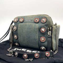 DIESEL ディーゼル　ショルダーバッグ ベージュ　y2k 三日月型　帆布 DIESEL ディーゼル ショルダーバッグ ベージュ y2k 三日月型 帆布