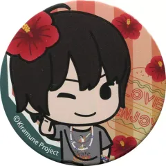 【中古】バッジ・ピンズ 柿原徹也(ハイビスカス) 缶バッジ 「柿原徹也×岡本信彦 Special Collabolation Event “Love Enjoy”」