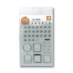 こどものかお　クリアスタンプシート　0980-037　CALENDAR