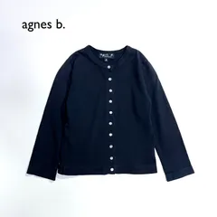 ci11 キッズ agnès b. KIDS UNISEX コットン 長袖 カーディガンプレッション　6 　アニエスベー agnes b.