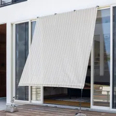 Size:2) 1.8×2m_Color:1) アーバングレー タカショー 日よけ クールシェード プライム アーバングレー 1.8×2m ポリエチレン CLS ハイグレードモデル 【5】 シェード サンシェード オーニング ベランダ 目隠し CLS-20UP