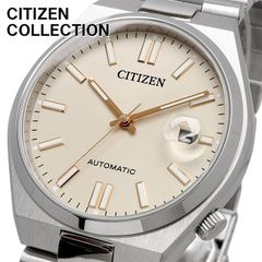 CITIZEN 腕時計 シチズン 時計 ウォッチ シチズン コレクション TSUYOSA Collection ツヨサ コレクション 自動巻き メカニカル シャンパンゴールド メンズ NJ0151-88W [並行輸入品]
