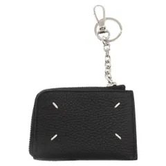 Martin Margiela 11 (マルタンマルジェラ) 22AW WALLET ZIP AROUND HOOK AND KR L字ジップ フック付きレザーコインケース ブラック SA1UI0012のサムネイル
