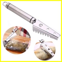 【人気商品】うろこ取り 魚の鱗除去器 スクレーパー ステンレス製 キッチン用品調理器具 業務用