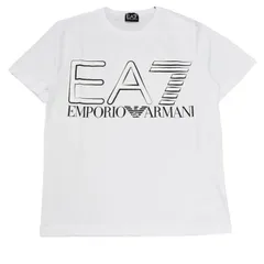 【新品】タグ付き　エンポリオアルマーニEA7 半袖ロゴtシャツ ホワイト　白　EMPORIO ARMANI