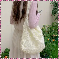 送料無料 トートバッグ 大容量 レースバッグ 花柄 軽量 a4対応 肩掛けバッグ おしゃれ 手提げ 2wayかばん 柔らかい 刺しゅうバッグ 大人可愛い シンプル鞄 韓国風 夏折り畳めるbag レディースバッグ夏 きれいめ鞄 大きめ