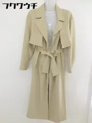 ◇ ◎ SLY スライ ウエストリボン 長袖 スプリングコート サイズ F ベージュ レディース  【中古】 【1202080003400】