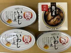 国分　缶詰　いわしだし煮　缶つま　広島県産 かき燻製油漬け
