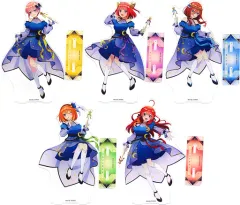 【中古】アクリルスタンド・アクリルパネル 全5種セット BIGアクリルスタンド 「五等分の花嫁∽ ラッキー缶バッジBOX vol.5」 ゴールド賞