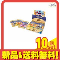 디즈니·로르카나·TCG 일본어판 부스터 팩 잉크 랜드 탐방 16팩 입BOX 10개 세트 정리 판매