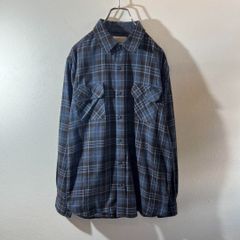 waterproof フランネルシャツ チェック柄 サイズM