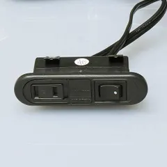 ノア 家具用コンセント（什器用） スイッチ付スライドコンセント 黒 VFFコード2m ワンタッチ式 スイッチ連動メスプラ｜在庫あり
