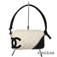 シャネル CHANEL カンボン レザー ショルダーバッグ sh【中古】