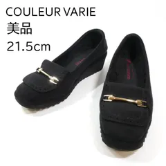 クロールバリエ ビットモチーフ ローファー パンプス 黒 ブラック 21.5cm 3E 幅広 / COULEUR VARIEのサムネイル