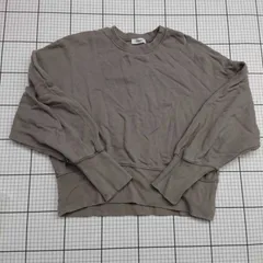 ◇ ⊇ STYLEMIXER スタイルミキサー 無地 シンプル 裏起毛 長袖 トレーナー サイズフリー グレー系 レディース E  【1509190009569】のサムネイル