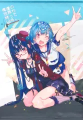 【中古】タペストリー 結城七罪&早瀬ユウノ 描き下ろしB2タペストリー 「PS Vitaソフト 俺達の世界わ終っている。」 ソフマップ購入特典