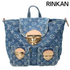 ルイヴィトン  M46836 ヴェニス モノグラム・デニム LV リミックスバックパック レディース