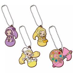 【中古】キーホルダー 全4種セット ラバーマスコット 「ガシャポンくじ おジャ魔女どれみ あそーとコレクション ～25th Anniversary～」 B賞