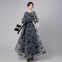 パーティードレス 結婚式 ワンピース お呼ばれ 二次会 披露宴 結婚式ドレス レディース 謝恩会 食事会 同窓会 卒業式 20代 30代 40代 かわいい 可愛い おすすめ 人気 お嬢様 ゲスト おしゃれ お洒落 清楚 上品 シンプル ドレス ミディアム 刺繍