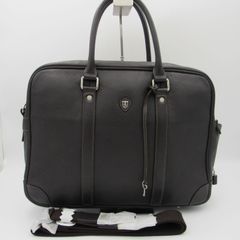 新品未使用OKACHI 2WAYレザーブリーフケース OKC-04N ネイビー - メルカリ