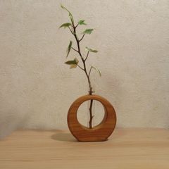 木の時計 掛時計 モンキーポッド