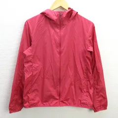 G■ユニクロ/UNIQLO ポケッタブルUVカットパーカ/211-414188【L】ピンク/LADIES/85【中古】■