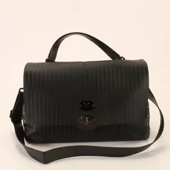 ■極美品■ザネラート■ポスティーナ■2WAY■ショルダーバッグ■トート ビジネス ブリーフケース 通勤 ボストン A4 メンズ TTT 0330-2T3【中古】のサムネイル