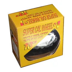 【割引クーポン】【新品】ブレイス スーパーキャルホイールカバー 13インチ BX-451 4枚 1台分 ホイル ホイール カスタム 車 タイヤ カー用品 メッキ