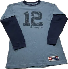 チャンピオン Champion 七分袖　切り返し　長袖Tシャツ　レディース・ジュニア　XLサイズ