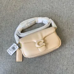 COACH ピロータビーショルダーバッグ C3880 クリーム色-WTO輸入2