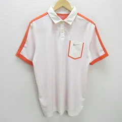 G■ナイキ/NIKE GOLF DRY-FIT  半袖ドライポロシャツ/ゴルフウェア【XL】黒/men's/88【中古】■