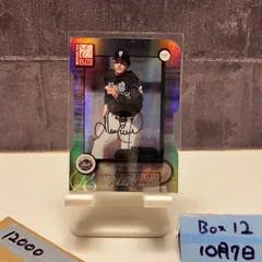 2001 Donruss Elite Alex Escobar 0073/1000 サインカード New York Mets Turn of the Century RC ルーキー Rookie カード