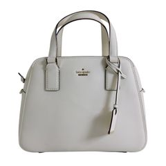 kate spade ケイトスペード ハンドバッグ サフィアーノレザー グレー