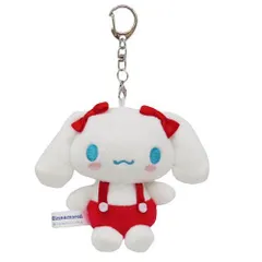  シナモロール 推し色マスコット レッド RD キーホルダー マスコットホルダー サンリオ  