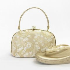 フォーマル草履バッグセット　フリーサイズ