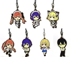 【中古】雑貨 全7種セット キュンきゃらいらすっとれ～しょんず ラバーストラップ 「一番くじ カッコウの許嫁 第三弾 海野亭へようこそ～!」 H賞